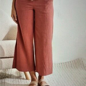 UpWest Terracotta Wide-Leg Pants